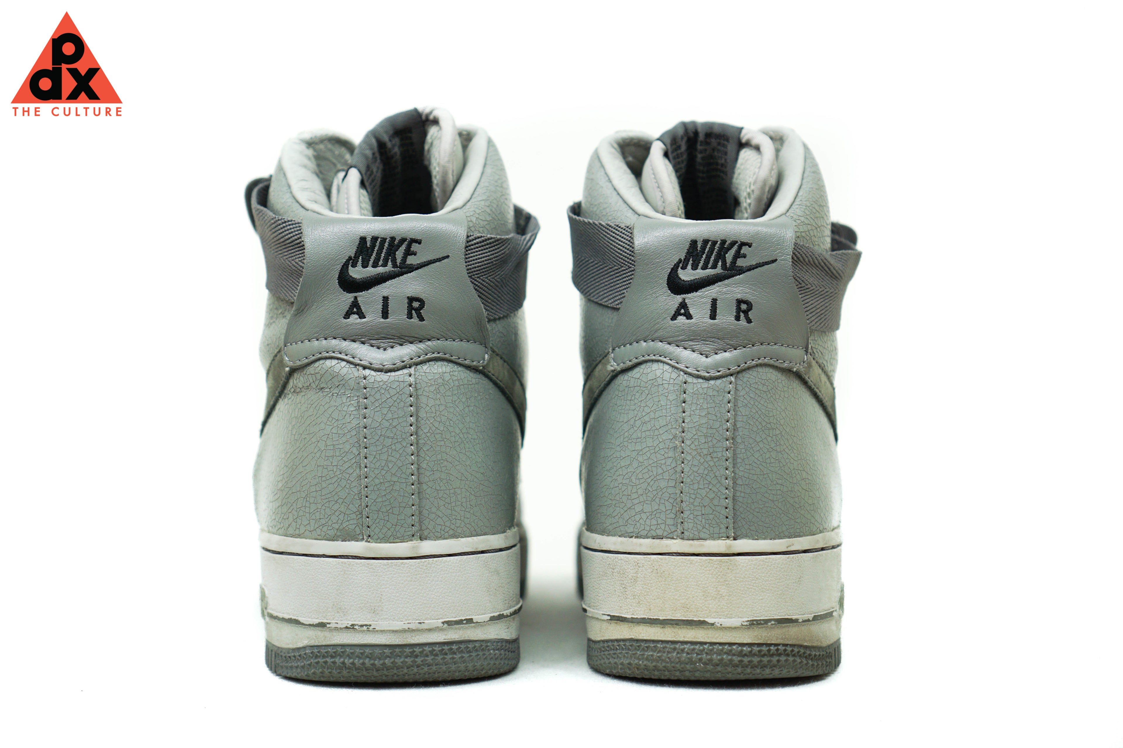 air force 1 grey high